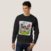 Pugs in Love Essential T-Shirt 862 (Voorkant volledig)