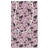 Pugs in roze klein cadeauzakje (Achterkant)