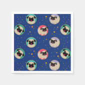 Pugs In The Stars Patroon Party Servetten (Voorkant)