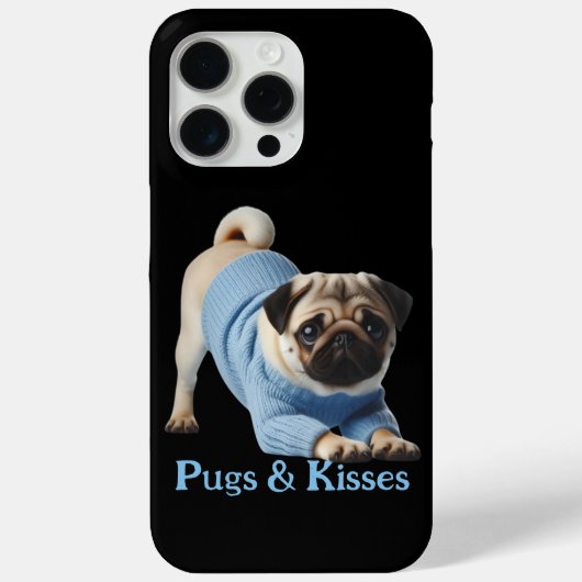 Pugs & Kisses Case-Mate iPhone Case (Achterkant)