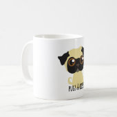 Pugs & Kisses Koffiemok (Voorkant links)