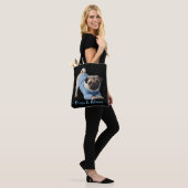 Pugs & Kusjes: Adorable Pug-Themed Design Tote Bag (Op model)