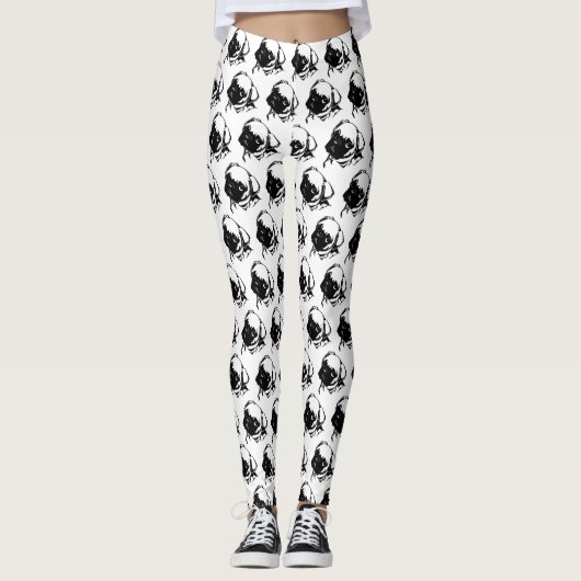 Pugs Leggings (Voorkant)