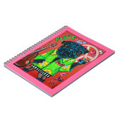Pugs Love Peace-laptop Notitieboek (Linkerzijde)