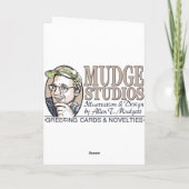 Pugs met Pistolen Wenskaart Kaart (Achterkant)