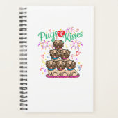 Pugs N Kisses Pug Hondenliefhebber Planner (Voorkant)