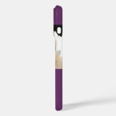 Pugs niet drugs Paarse Case-Mate iPhone Case (Achterkant / Links)