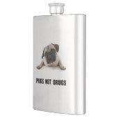 Pugs not Drugs Flacon (Links)