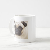 Pugs not Drugs Koffiemok (Voorkant links)