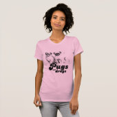 PUGS NOT DRUGS T-shirt (Voorkant volledig)