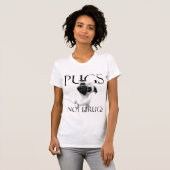 Pugs not Drugs T-shirt (Voorkant volledig)