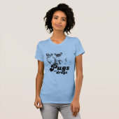 PUGS NOT DRUGS T-SHIRT (Voorkant volledig)