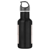 Pugs not Drugs Waterfles (Achterkant)