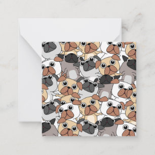 Pugs Notitiekaartje