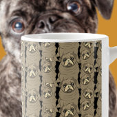Pugs op een koffiemok