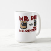 Pugs op een mok (Voorkant rechts)