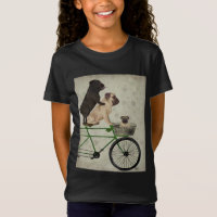 Pugs op fiets