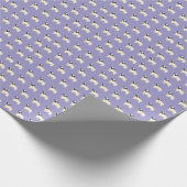 Pugs, Pale Purple Cadeaupapier (Hoek)
