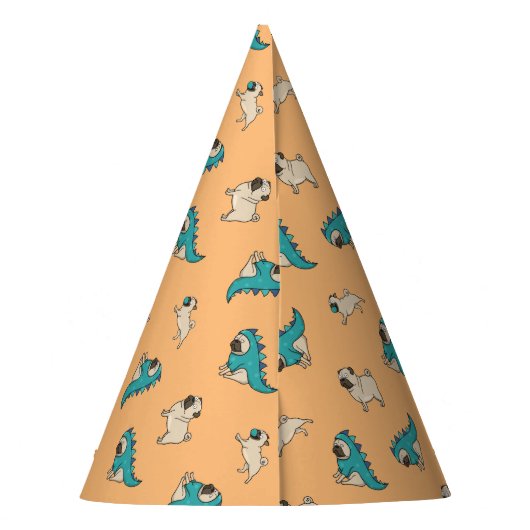 Pugs' Pattern, Dogs Rule! Feesthoedjes (Achterkant)