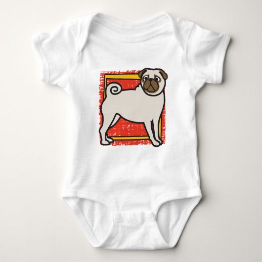 Pugs Romper (Voorkant)