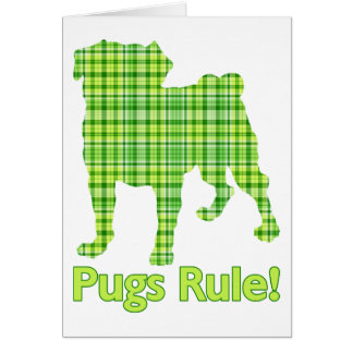 Pugs Rule Spring Green Play T - shirts & Giften