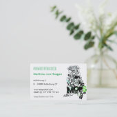 Pug's specialist visitekaartje (Staand voorkant)