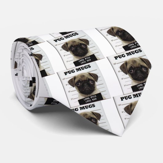 Pugs Stropdas (Opgerold)