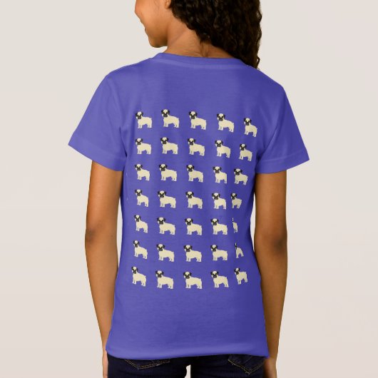 Pugs, t-shirt (Achterkant)