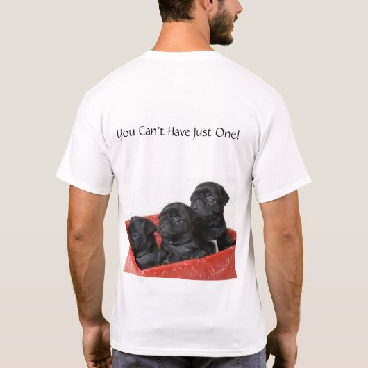 Pugs T-shirt (Achterkant)