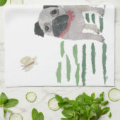 Pugs Theedoek (Gevouwen)