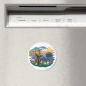 Pugs (twee vaal) magneet (Insitu (Vaatwasser))