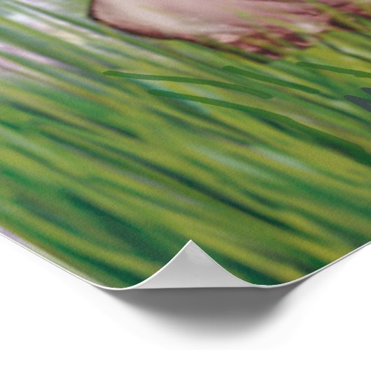 Pugs (Vier) - Lilies2 Poster (Hoek)