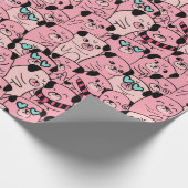 Pugs Wrapping Paper Cadeaupapier (Hoek)