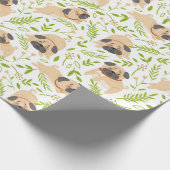 Pugs Wrapping Paper Cadeaupapier (Hoek)