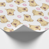 Pugs Wrapping Paper Cadeaupapier (Hoek)