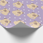 Pugs Wrapping Paper Cadeaupapier (Hoek)