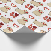 Pugs Wrapping Paper Cadeaupapier (Hoek)