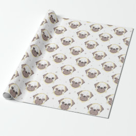 Pugs Wrapping Paper Cadeaupapier
