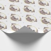 Pugs Wrapping Paper Cadeaupapier (Hoek)