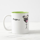 Pugs zijn mensen die koffie Mokken (Links)
