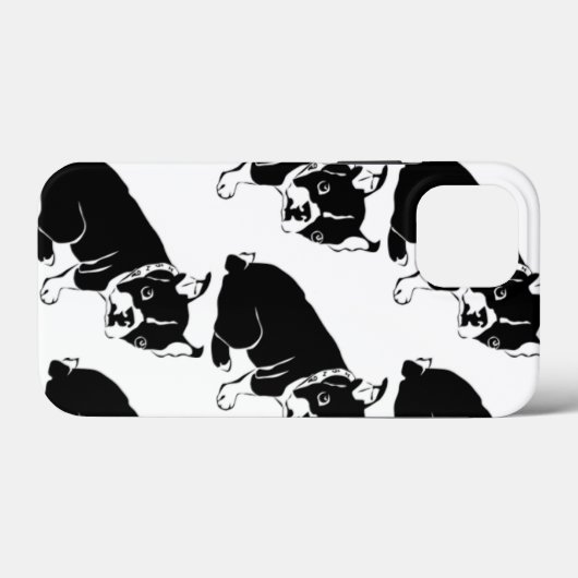 "Pugsley" Case-Mate iPhone Case (Achterkant (horizontaal))
