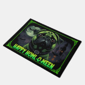 Pugstein Happy Howl-o-ween Deurmat (Schuin)