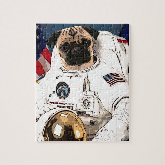 PUGSTRONAUT LEGPUZZEL (Verticaal)
