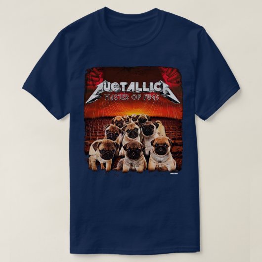 Pugtallica 2 t-shirt (Design voorkant)