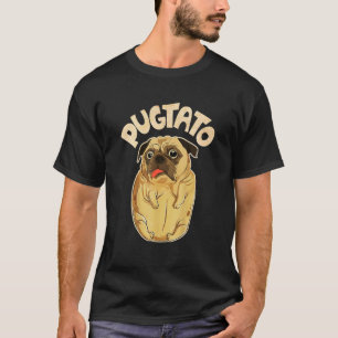 Pugtato Pug Potato Dog Costume T-shirt