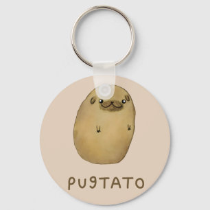 Pugtato Sleutelhanger
