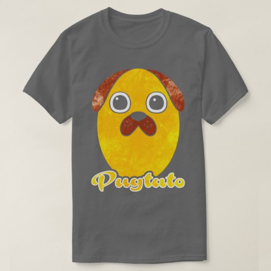 Pugtato T-shirt (Design voorkant)
