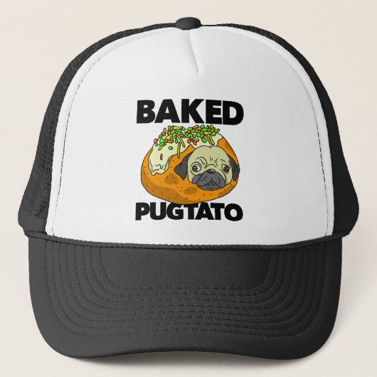 Pugtato Trucker Pet (Voorkant)