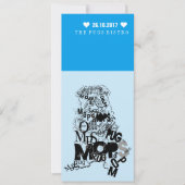 Puguitnodigingen Kaart (Voorkant)