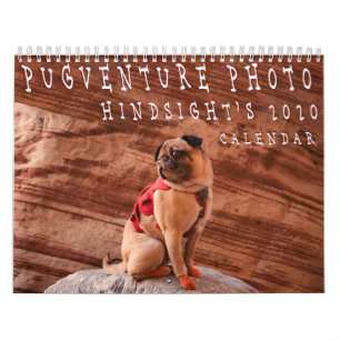 Pugventure Foto Hindsight's kalender voor 2020 (Me
